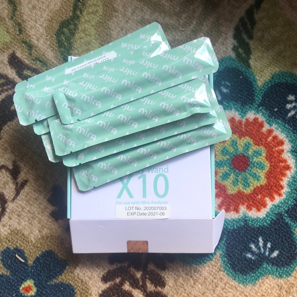 Mira fertility wands for use with Mira analyzer